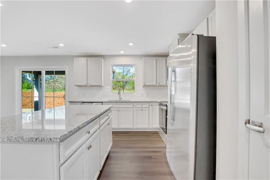 Furnished interior view inside a new home in Heritage Grove 2-Story, Calhoun (Image 6).
