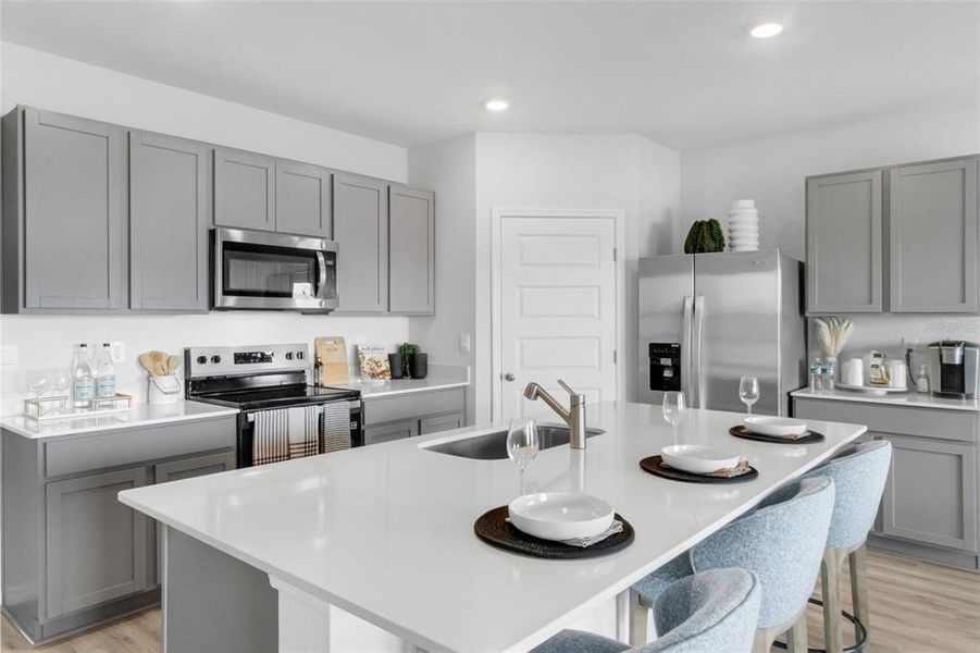 Furnished interior view inside a new home in , Lakeland (Image 4).
