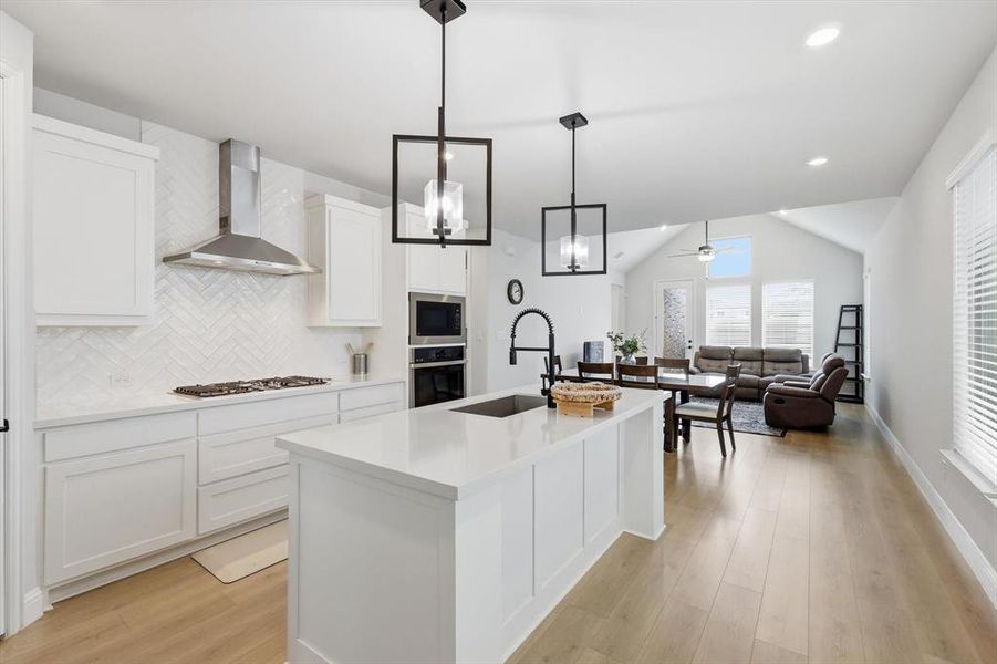 Furnished interior view inside a new home in Harvest, Argyle (Image 9).