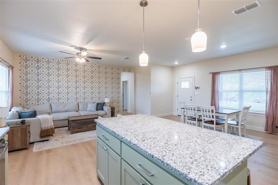 Furnished interior view inside a new home in , Tuscola (Image 13).