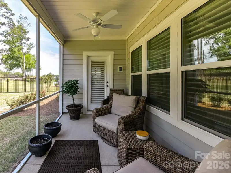 Exterior details and patio area of a home in , Monroe (Image 28).