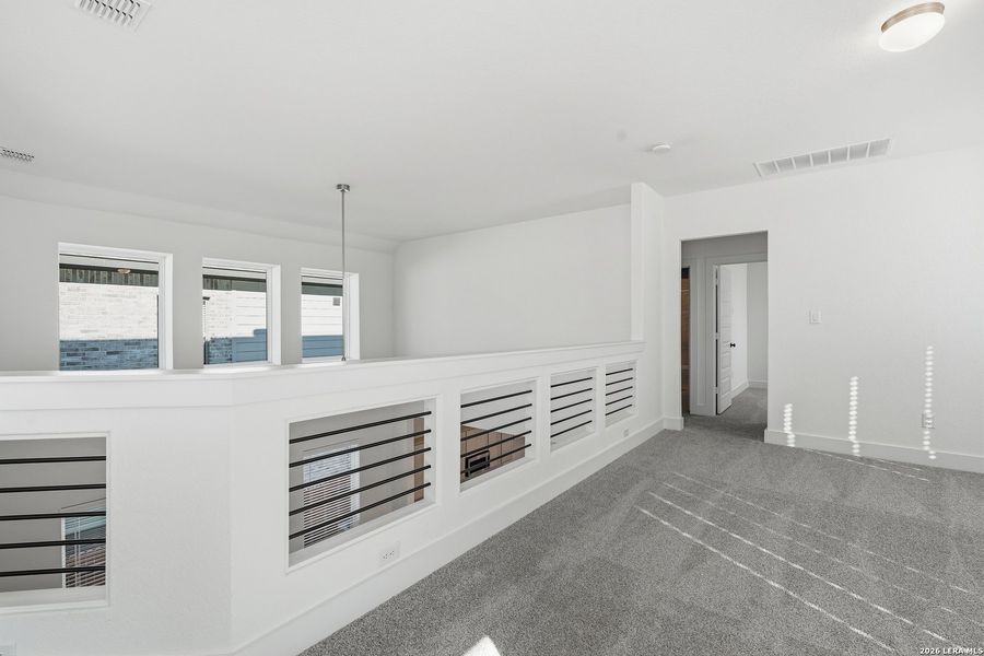 Spacious, unfurnished interior of a new home in Stillwater Ranch, San Antonio (Image 23). Spacious, unfurnished interior of a new home in Stillwater Ranch, San Antonio (Image 23).