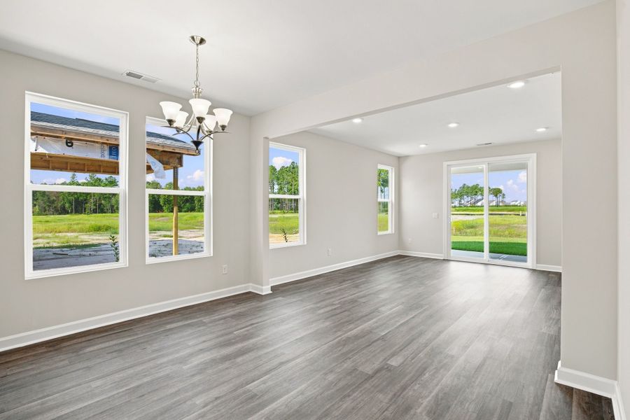 Spacious, unfurnished interior of a new home in Terrapin, Leland (Image 10).