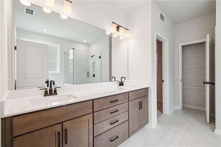 Furnished interior view inside a new home in Hillside Manor, Powder Springs (Image 3).