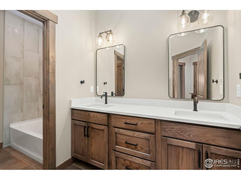 Furnished interior view inside a new home in , Estes Park (Image 5).