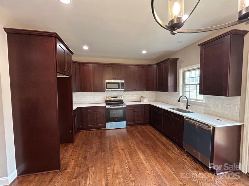 Furnished interior view inside a new home in , Newton (Image 9).