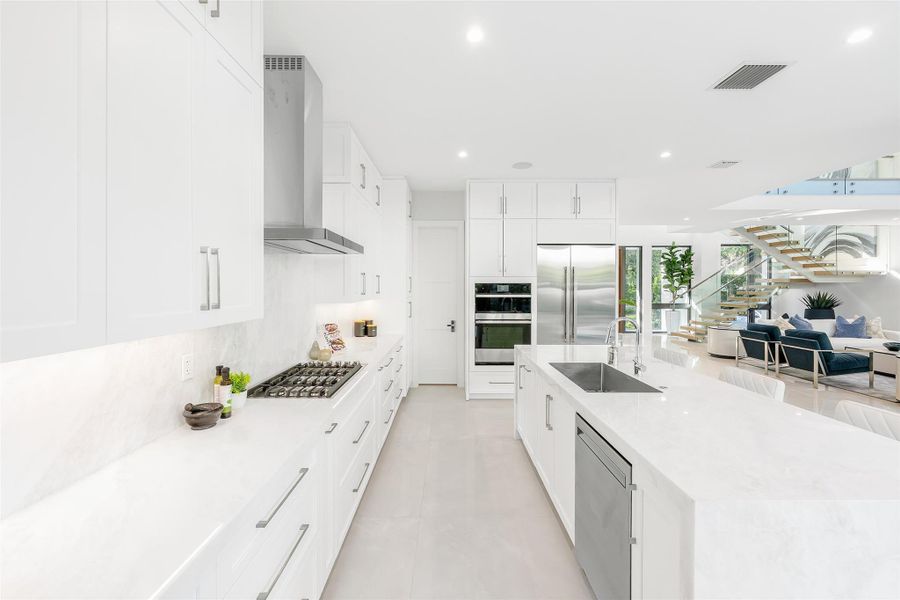 Furnished interior view inside a new home in , Fort Lauderdale (Image 15).