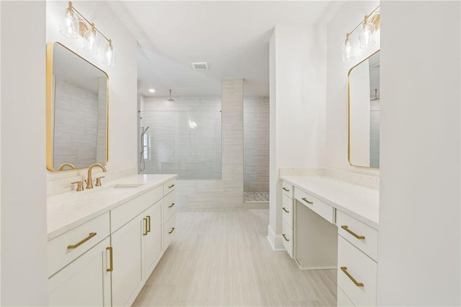 Furnished interior view inside a new home in Waterhaven, Cumming (Image 13).