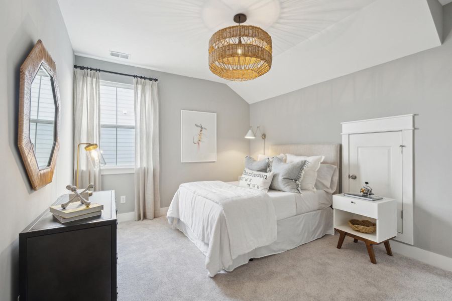 Furnished interior view inside a new home in Limehouse Farms: Arbor Collection, Summerville (Image 34). Furnished interior view inside a new home in Limehouse Farms: Arbor Collection, Summerville (Image 34).