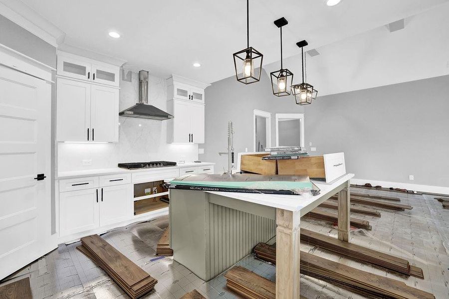 Furnished interior view inside a new home in , Canton (Image 14).