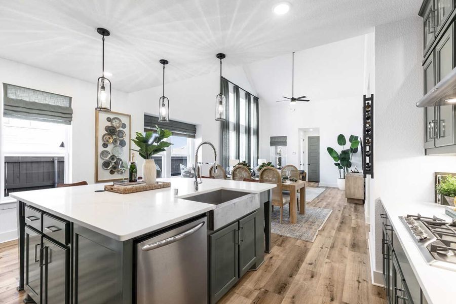 Representative Kitchen - some options shown Representative Kitchen - some options shown