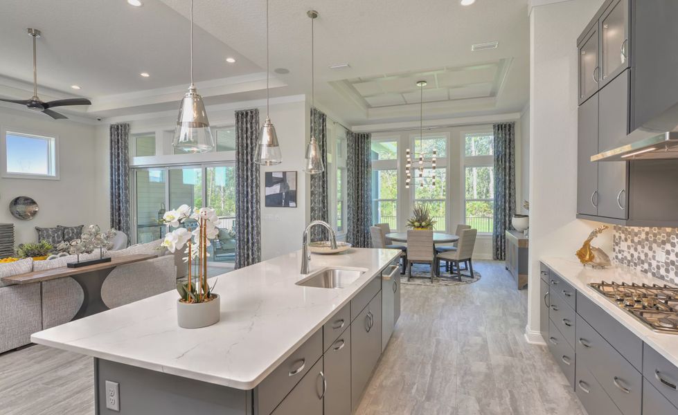 Furnished interior view inside a new home in Seven Pines, Jacksonville (Image 14).
