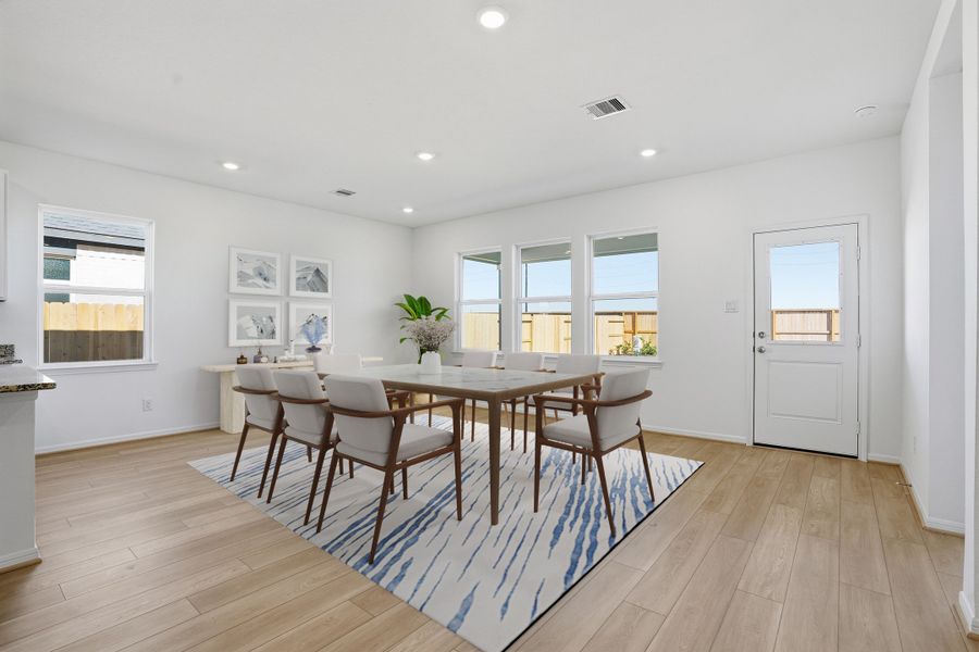Furnished interior view inside a new home in Hockley Meadows, Hockley (Image 11).