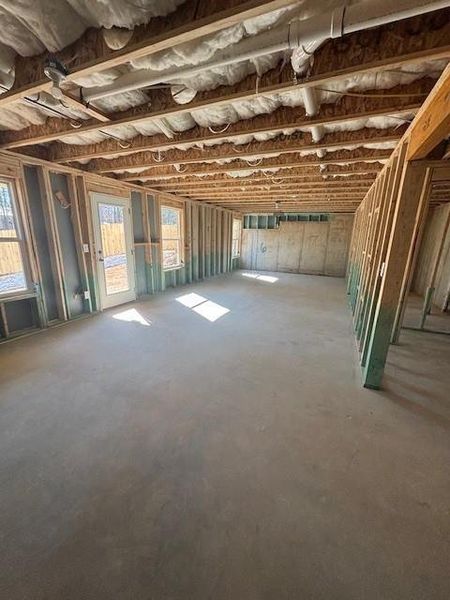 In-progress construction of a new home in , Buford, GA (Image 28).