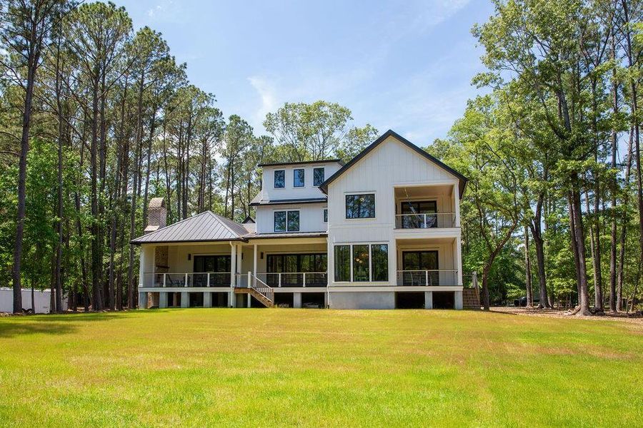 Front exterior of a new home in , Mount Pleasant, SC, highlighting curb appeal (Image 22).