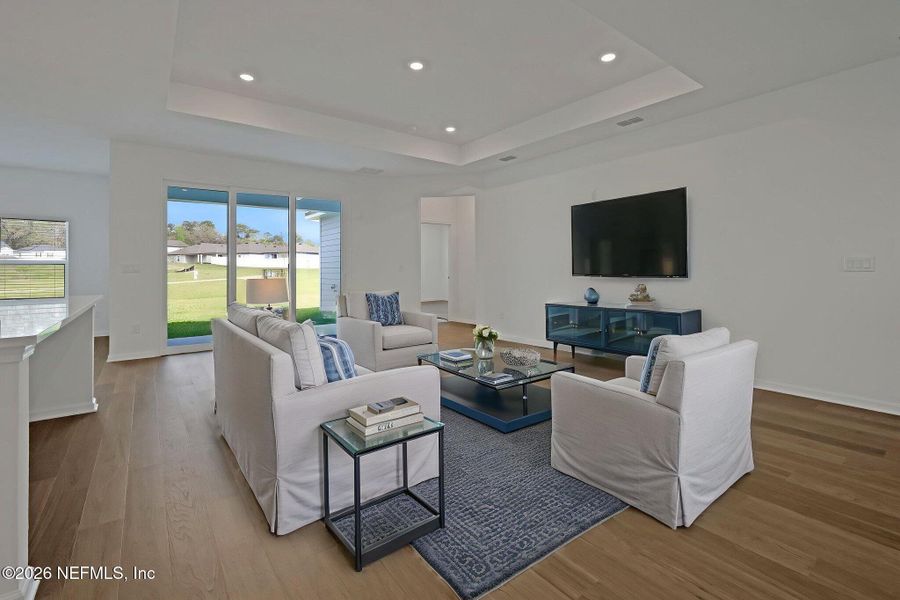 Furnished interior view inside a new home in Jennings Farm, Middleburg (Image 8).