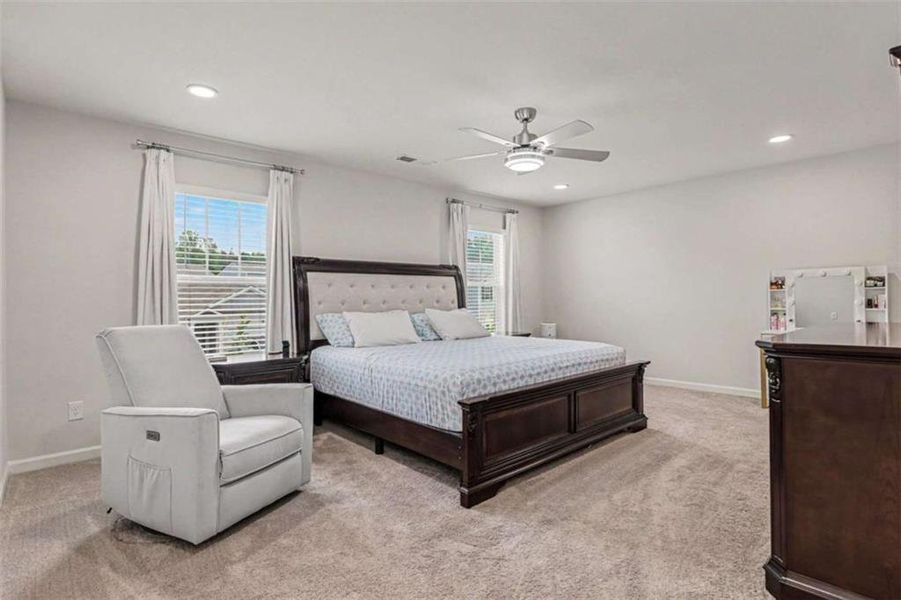 Furnished interior view inside a new home in , Fairburn (Image 16). Furnished interior view inside a new home in , Fairburn (Image 16).