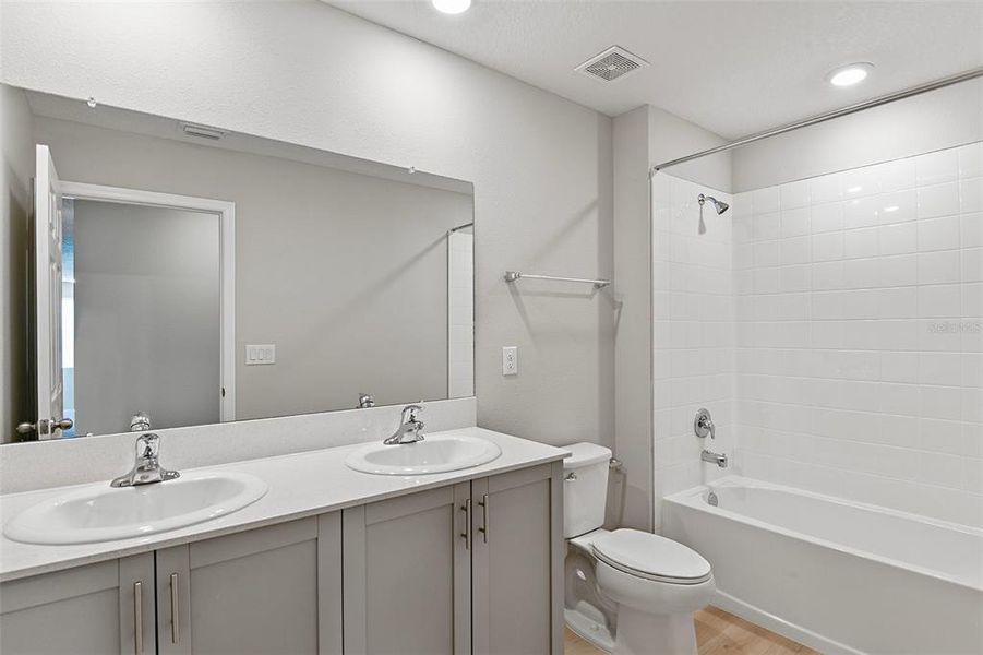 Furnished interior view inside a new home in Crosswinds, Haines City (Image 6).