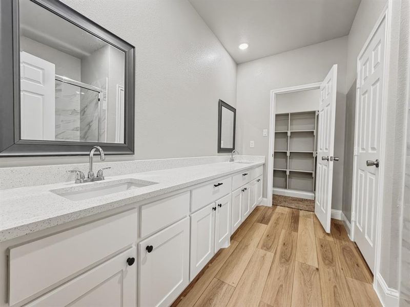 Master Bathroom located in master bedroom
