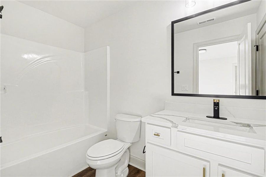 Furnished interior view inside a new home in , Dawsonville (Image 7).