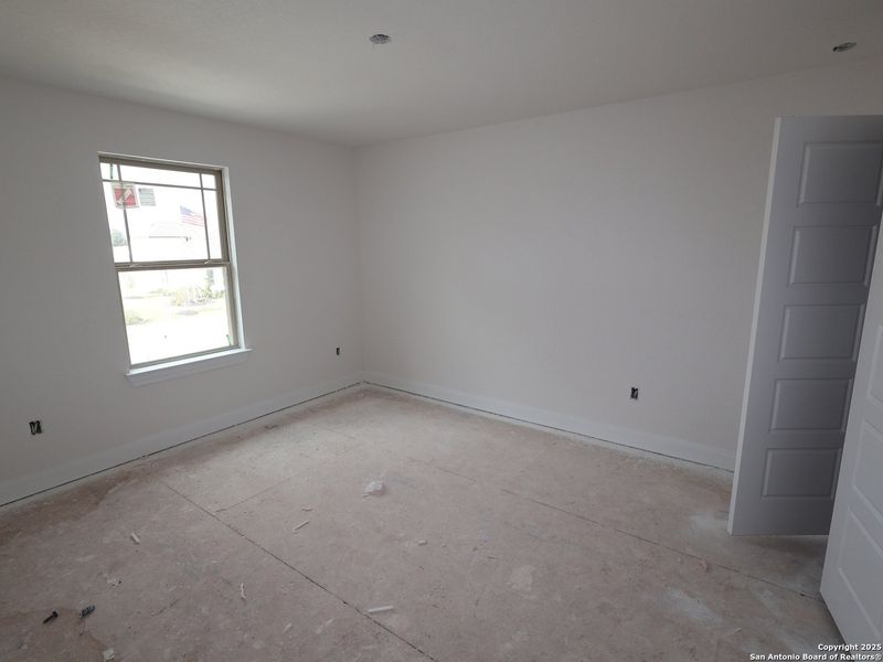 In-progress construction of a new home in Everly Estates, San Antonio, TX (Image 28).