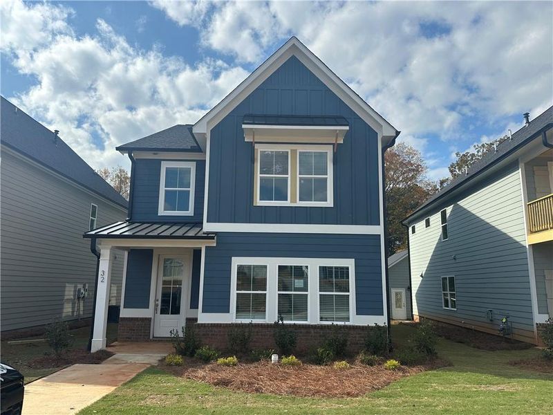 Front exterior of a new home in , Athens, GA, highlighting curb appeal (Image 5).