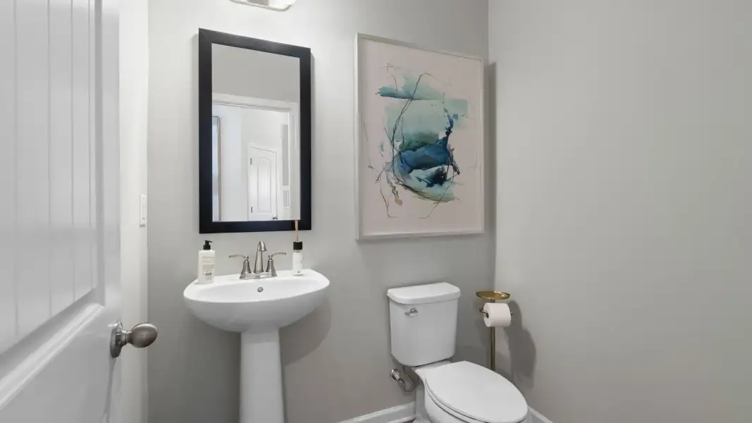 Representative furnished interior of a home built from the Luca by DRB Homes in McAvoy at Eagles Landing, Stockbridge (Image 7).