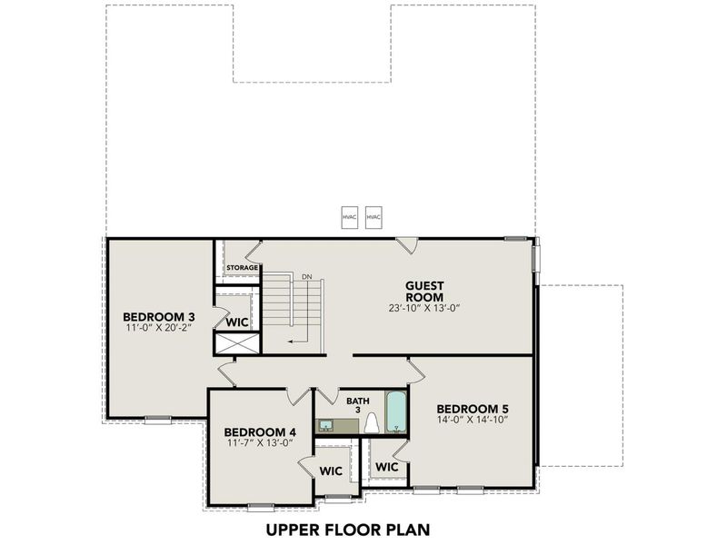 2D floor plan layout for the The Jennings G by Davidson Homes LLC in The Reserve at Potranco Oaks, Castroville, TX (Image 4). 2D floor plan layout for the The Jennings G by Davidson Homes LLC in The Reserve at Potranco Oaks, Castroville, TX (Image 4).