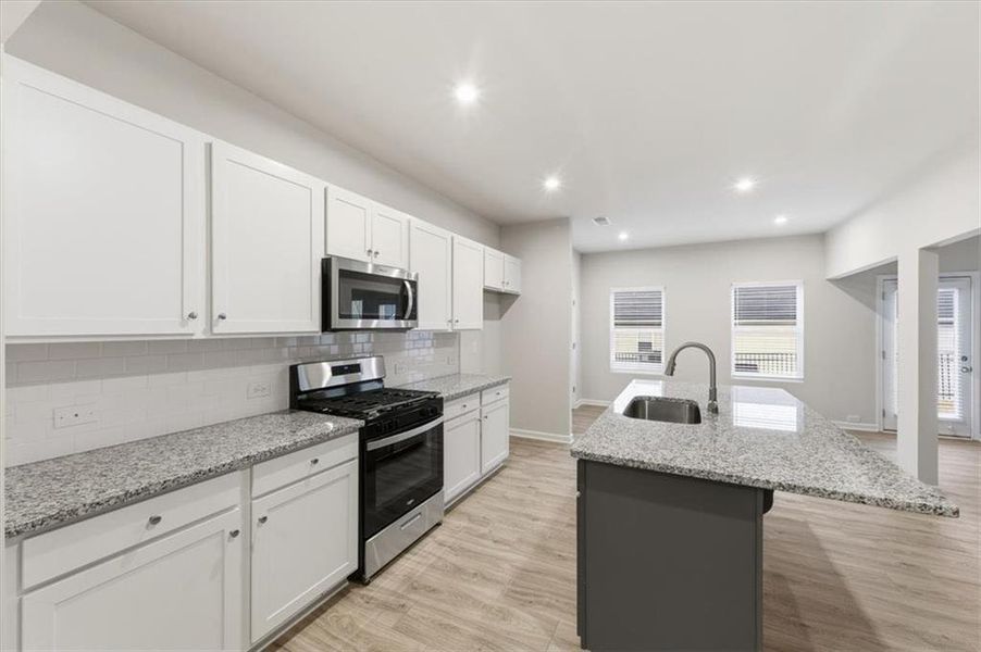 Furnished interior view inside a new home in Park Center Pointe, Mableton (Image 6).