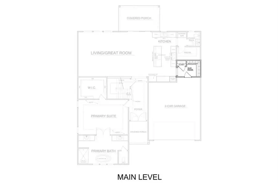 2D floor plan layout of this home in , Stone Mountain, GA (Image 47).