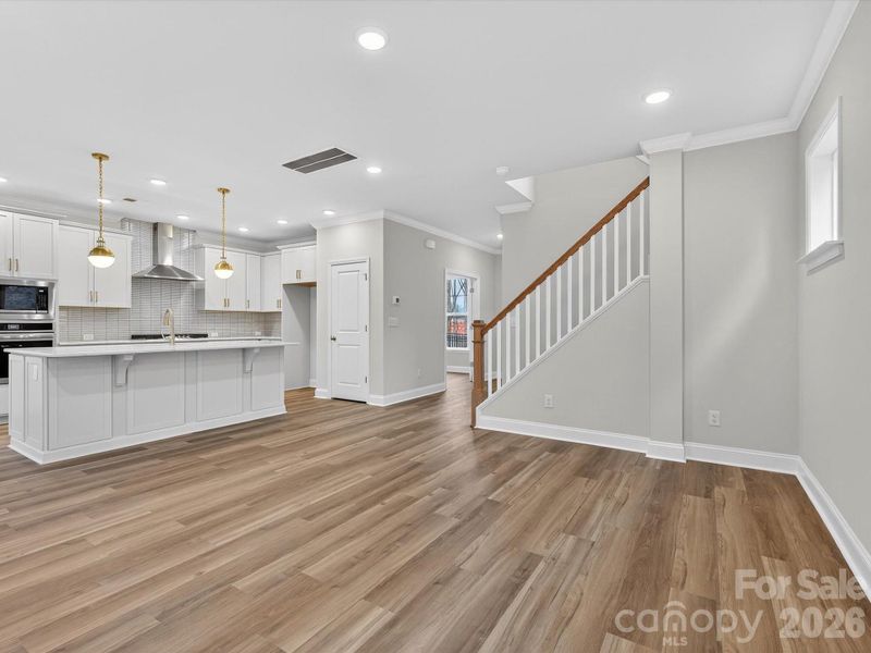 Spacious, unfurnished interior of a new home in Whitley Preserve – Park Collection, Mint Hill (Image 22).