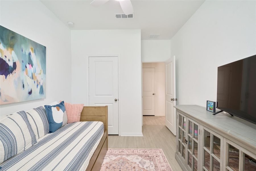 Furnished interior view inside a new home in The Pines At Seven Coves, Willis (Image 6).