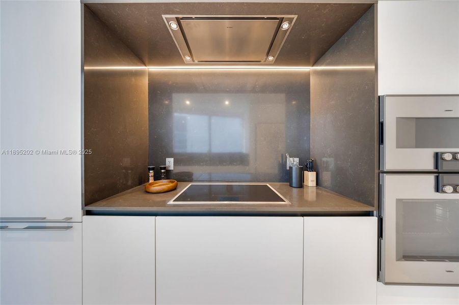 Furnished interior view inside a new home in Aston Martin Residences, Miami (Image 12).