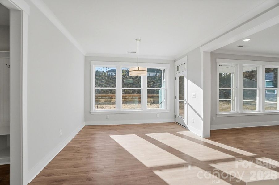 Spacious, unfurnished interior of a new home in Rone Creek, Waxhaw (Image 34).