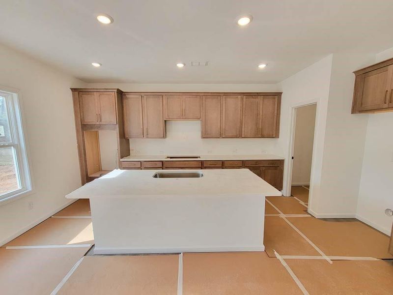 In-progress construction of a new home in The Estates at Casteel, Bethlehem, GA (Image 13).