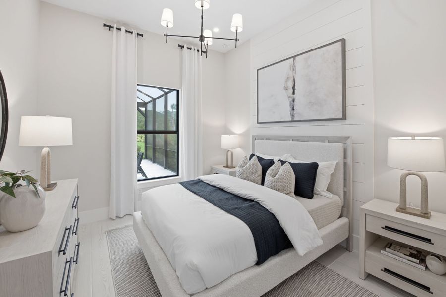 Representative furnished interior of a home built from the Oakley by DiVosta in Amara, Lake Worth (Image 23). Representative furnished interior of a home built from the Oakley by DiVosta in Amara, Lake Worth (Image 23).