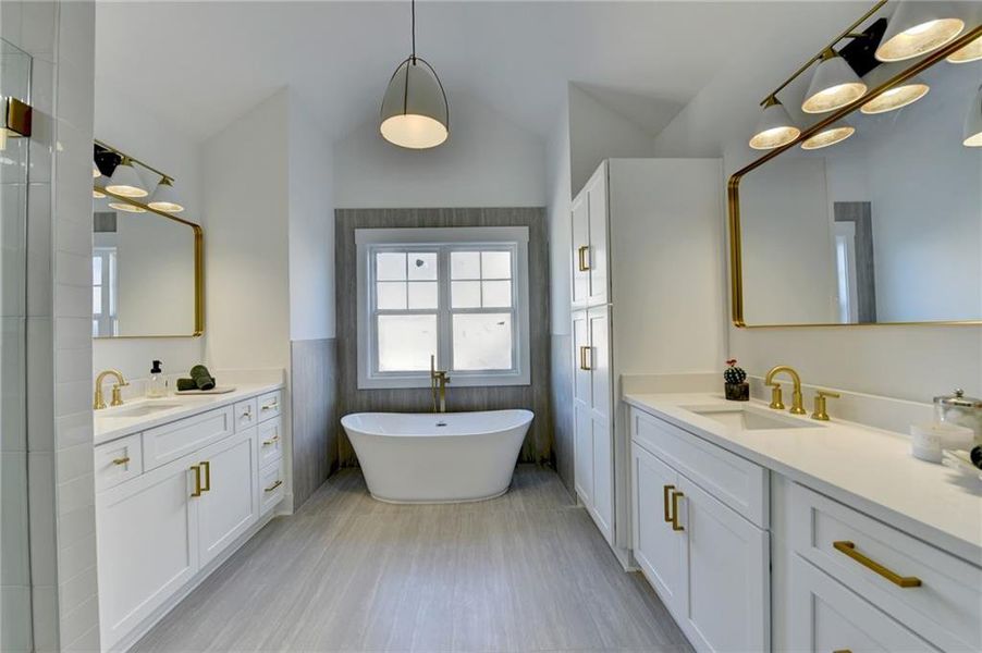 Furnished interior view inside a new home in , Jefferson (Image 8).