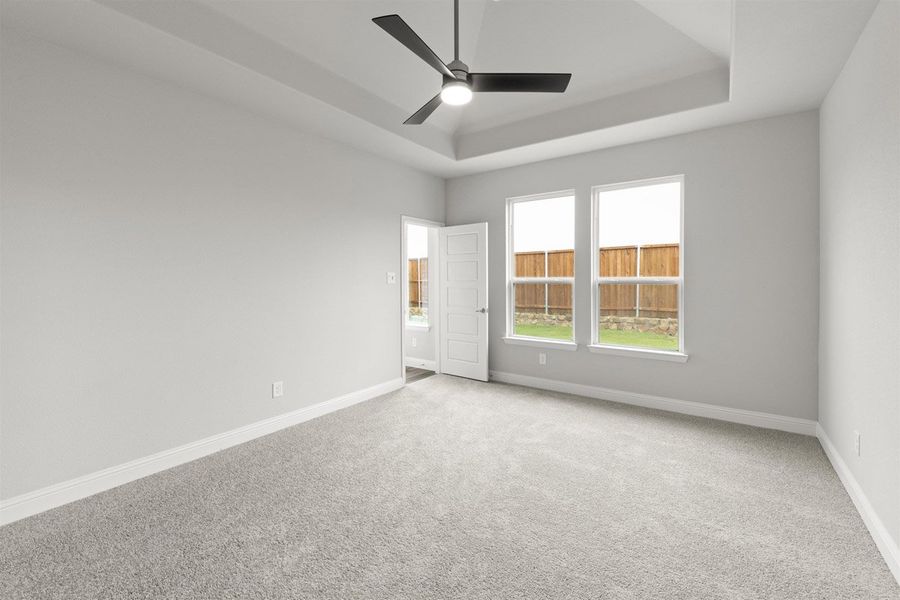 Spacious, unfurnished interior of a new home in The Reserve at Spiritas Ranch, Little Elm (Image 28). Spacious, unfurnished interior of a new home in The Reserve at Spiritas Ranch, Little Elm (Image 28).