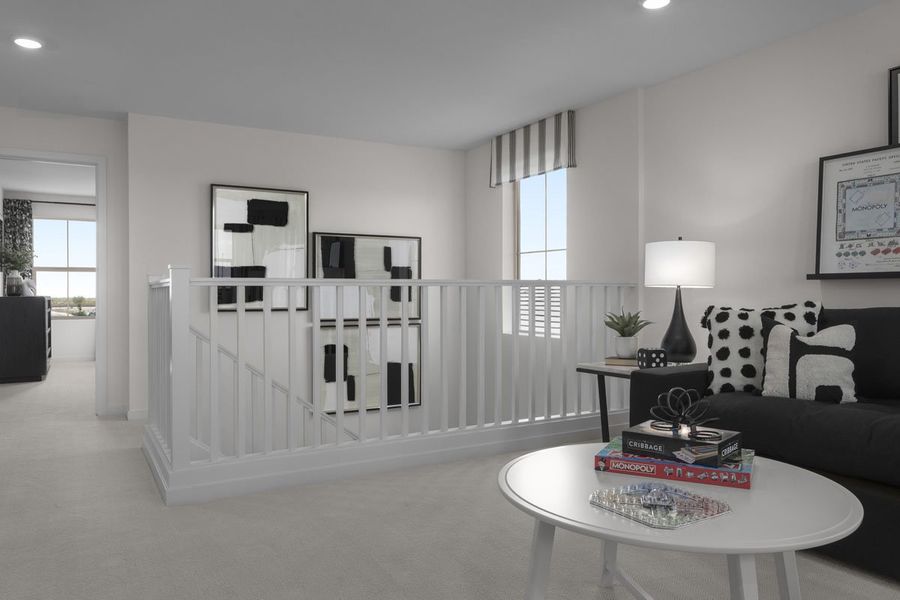 Mission-style stair rail