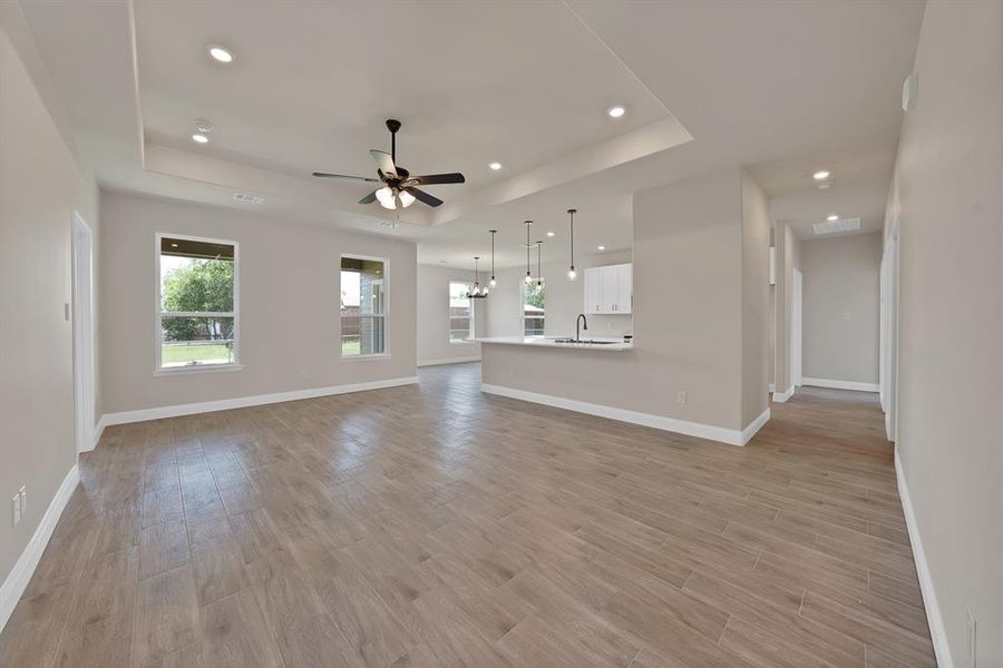 Spacious, unfurnished interior of a new home in , Granbury (Image 21). Spacious, unfurnished interior of a new home in , Granbury (Image 21).