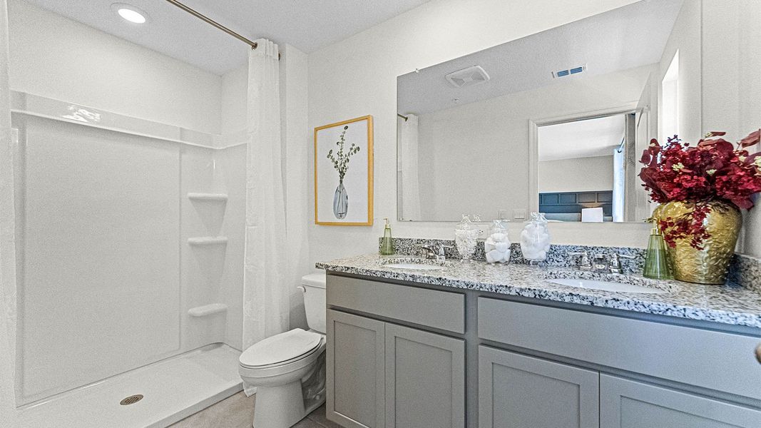 Furnished interior view inside a new home in Windrose, Apopka (Image 27).