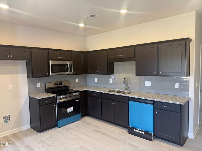 Kitchen for lot 101 Kitchen for lot 101
