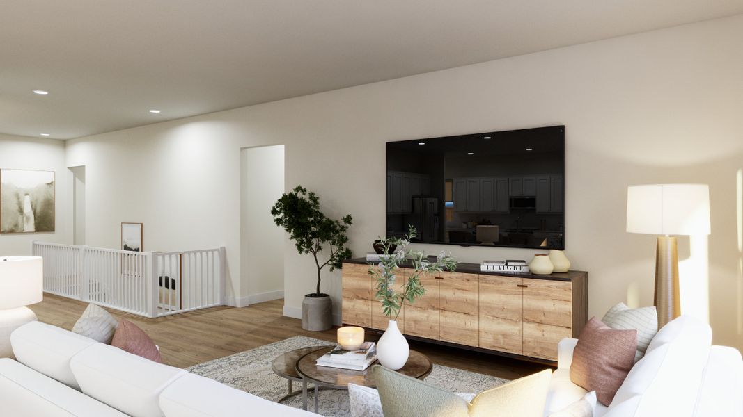 Furnished interior view inside a new home in Highlands Preserve, Mead (Image 4).