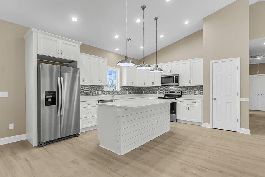 Furnished interior view inside a new home in , Round O (Image 8).