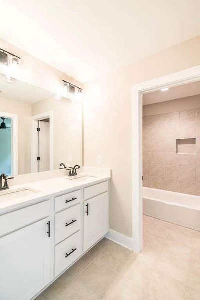 Furnished interior view inside a new home in , Decatur (Image 10).