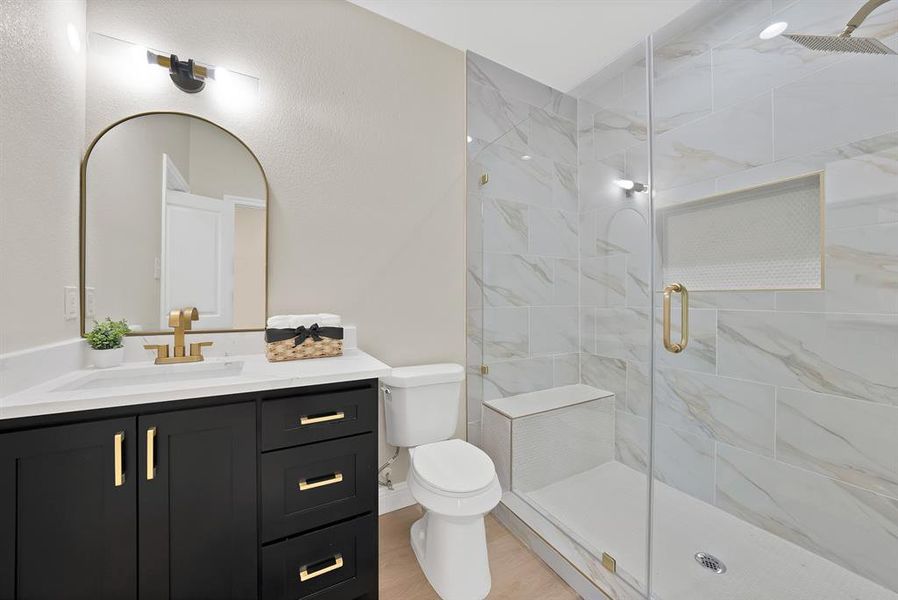 Furnished interior view inside a new home in , Fort Worth (Image 29). Furnished interior view inside a new home in , Fort Worth (Image 29).