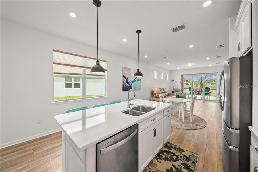 Furnished interior view inside a new home in Del Webb BayView, Parrish (Image 40). Furnished interior view inside a new home in Del Webb BayView, Parrish (Image 40).