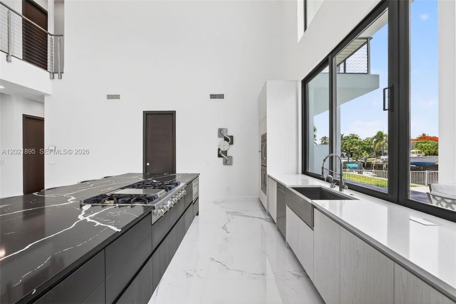 Furnished interior view inside a new home in , Pompano Beach (Image 9).