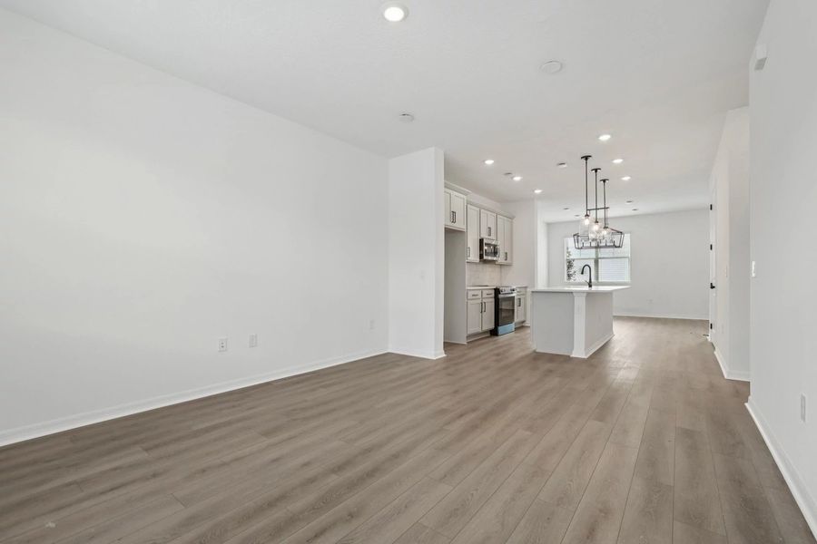 Spacious, unfurnished interior of a new home in Northlake at Ovation, Winter Garden (Image 12). Spacious, unfurnished interior of a new home in Northlake at Ovation, Winter Garden (Image 12).