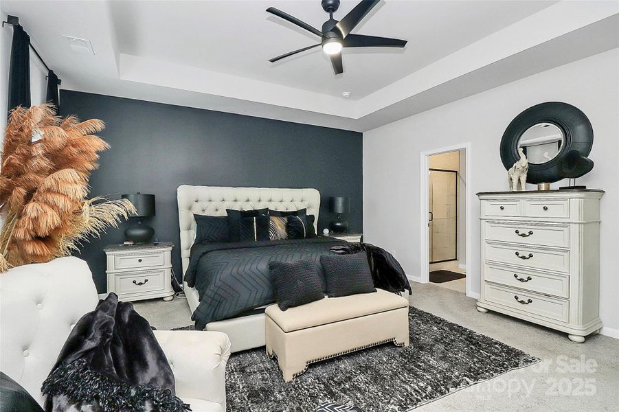 Furnished interior view inside a new home in Bailey's Run, Rock Hill (Image 4).